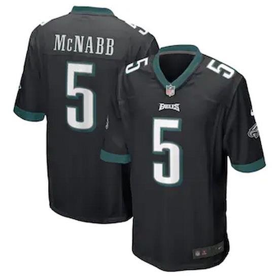 Men Philadelphia Eagles 5 Donovan McNabb Black Vapor Untouchable Limited Jersey