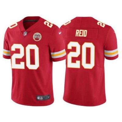 Men Kansas City Chiefs 20 Justin Reid Red Vapor Untouchable Limited Stitched Football jersey