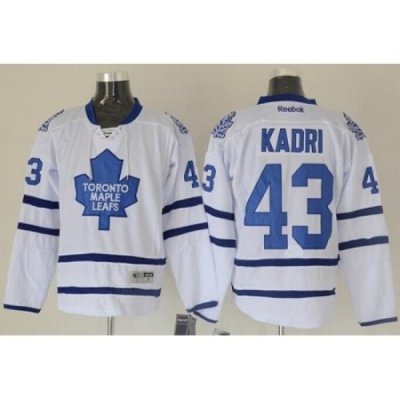 Toronto Maple Leafs #43 Nazem Kadri White Road Stitched NHL Jersey