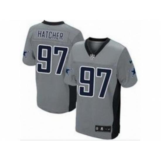 Nike Dallas Cowboys 97 Jason Hatcher grey Limited shadow NFL Jersey