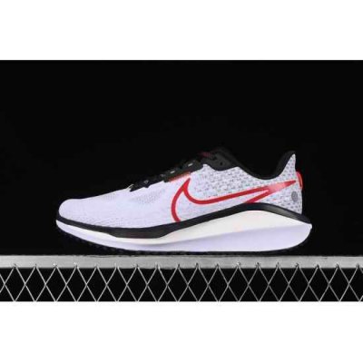 AIR ZOOM VOMERO 17 WHITE FIRE RED PLATINUM TINT BLACK FB1309 103