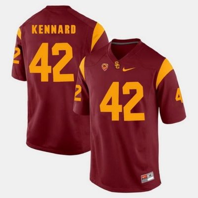 Men Usc Trojans Devon Kennard Pac 12 Game Red Jersey