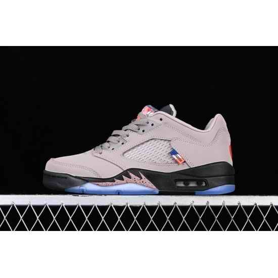 AIR JORDAN 5 LOW PSG BROWN RED GREY BLACK DX6325 204