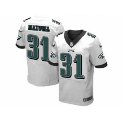 Nike Philadelphia Eagles 31 Byron Maxwell white Elite NFL Jersey