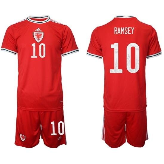 WALES 2022 World Cup Soccer Jersey #10 RAMSEY