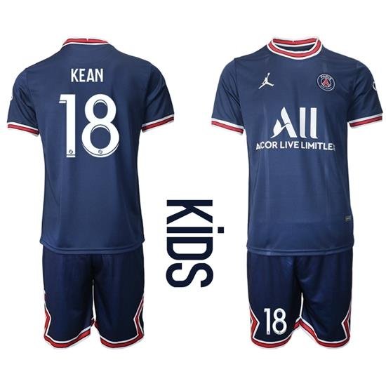 Kids Paris Saint Germain Soccer Jerseys 054