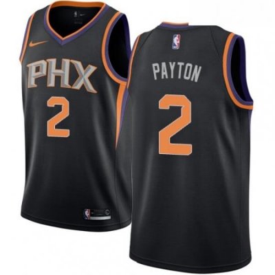 Youth Nike Phoenix Suns 2 Elfrid Payton Authentic Black Alternate NBA Jersey Statement Edition