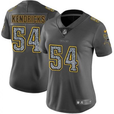 Nike Vikings #54 Eric Kendricks Gray Static Womens NFL Vapor Untouchable Game Jersey