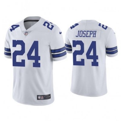 Men Dallas Cowboys 24 Kelvin Joseph Dallas Cowboys Vapor Limited White Jersey