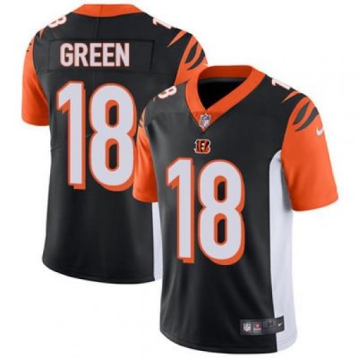 Nike Bengals #18 A J  Green Black Team Color Youth Stitched NFL Vapor Untouchable Limited Jersey