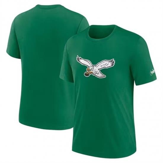 Men Philadelphia Eagles Green T Shirt