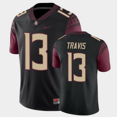 Men Florida State Seminoles Jordan Travis College Football Black Alternate Game Jersey