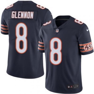 Nike Bears #8 Mike Glennon Navy Blue Team Color Mens Stitched NFL Vapor Untouchable Limited Jersey