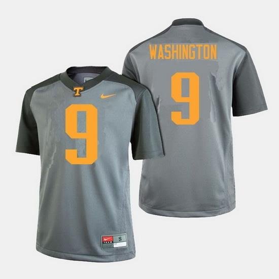 Men Tennessee Volunteers Seth Washington College Football Gray Jersey