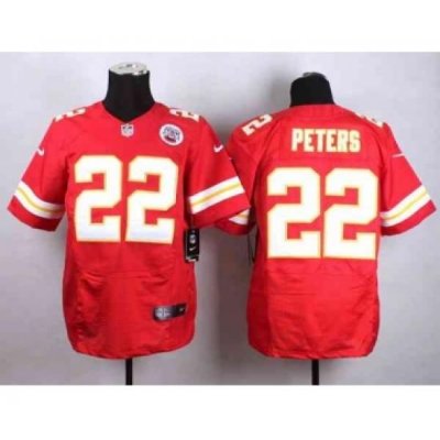 nike nfl jerseys kansas city chiefs 22 peters red[Elite][peters]