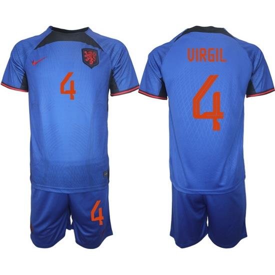 Men FIFA 2022 Netherlands Soccer Jersey 058