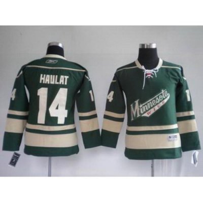 Youth Minnesota Wild 14# HAVLAT GREEN