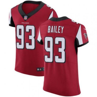 Nike Atlanta Falcons 93 Allen Bailey Red Team Color Men Stitched NFL Vapor Untouchable Elite Jersey