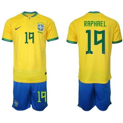 Men FIFA 2022 Brazil Soccer Jersey 016