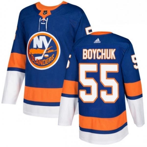 Youth Adidas New York Islanders 55 Johnny Boychuk Authentic Royal Blue Home NHL Jersey