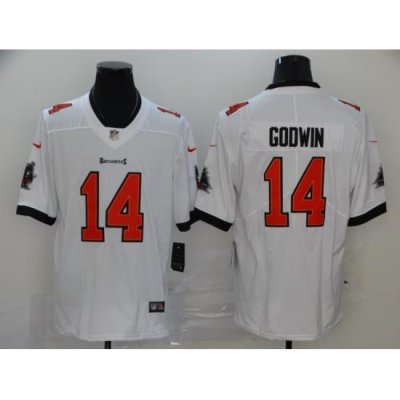 Nike Buccaneers 14 Chris Godwin White New 2020 Vapor Untouchable Limited Jersey