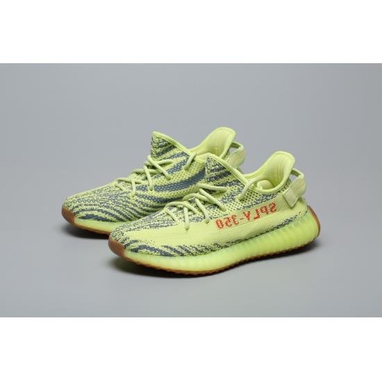 adidas Yeezy Boost 350 V2 Semi Frozen Yellow Men Shoes