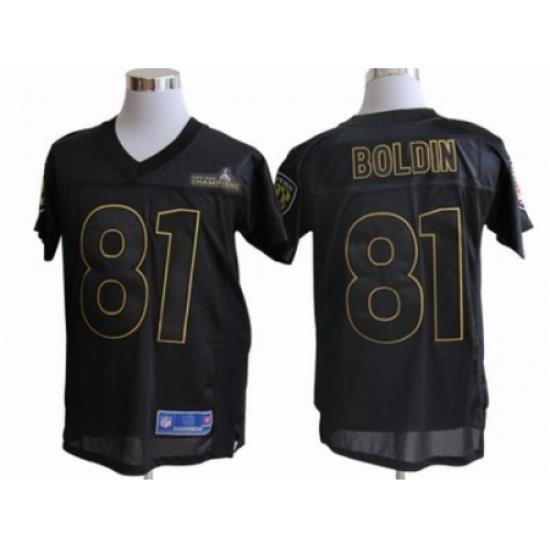 Nike Baltimore Ravens 81 Anquan Boldin black Limited Super BoWl XLVII Champions NFL Jersey