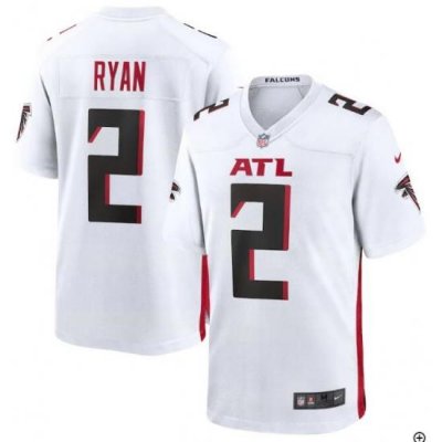 Men Nike 2020 2 Matt Ryan Atlanta Falcons Nike Vapor Limited Jersey White