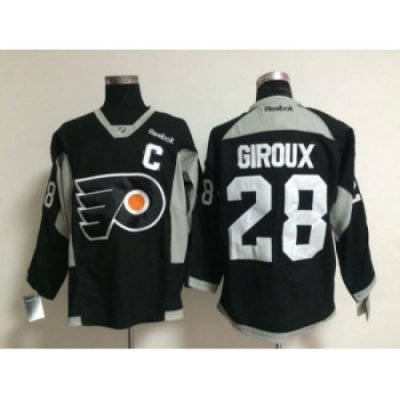 NHL Philadelphia Flyers #28 Claude Giroux black jerseys