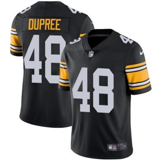 Nike Steelers #48 Bud Dupree Black Alternate Mens Stitched NFL Vapor Untouchable Limited Jersey