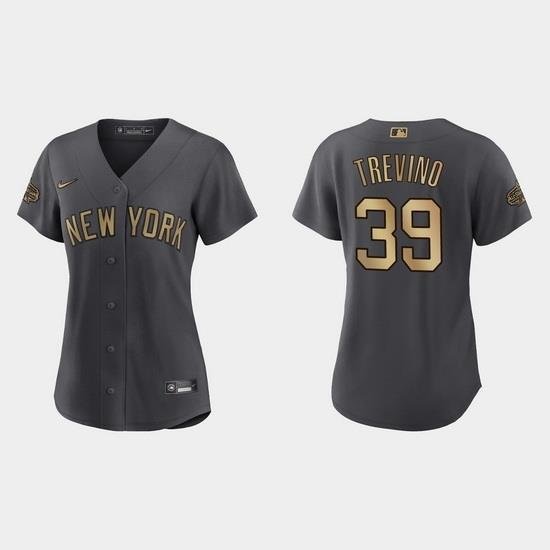 Women Jose Trevino NeW York Yankees 2022 Mlb All Star Game Replica Charcoal Jersey