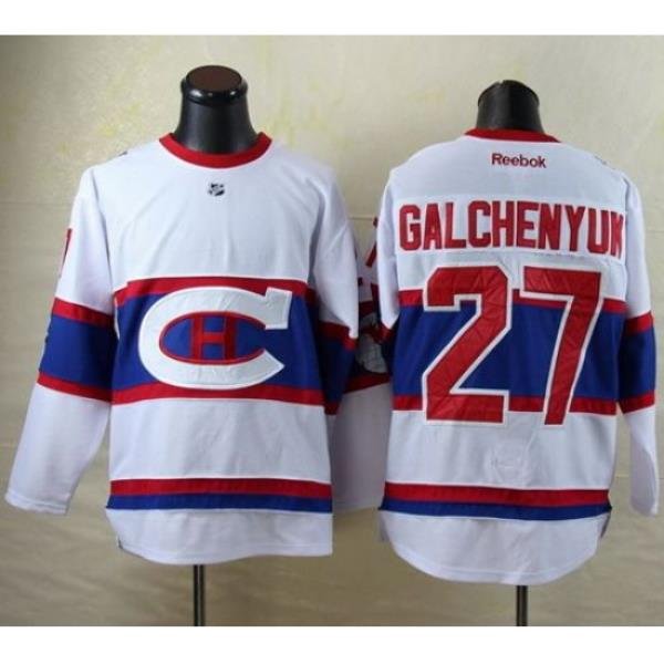 Montreal Canadiens #27 Alex Galchenyuk White New CH Stitched NHL Jersey