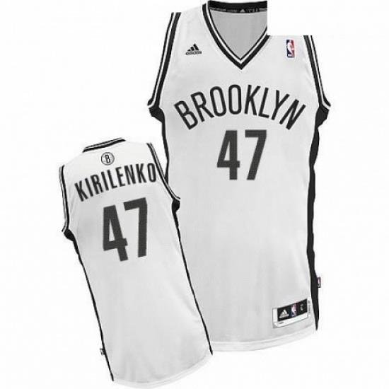 Revolution 30 Nets 47 Andrei Kirilenko White Home Stitched NBA Jersey