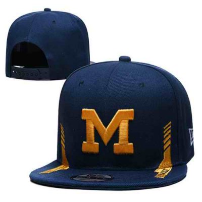 Michigan Wolverines Stitched Snapback Hats 003