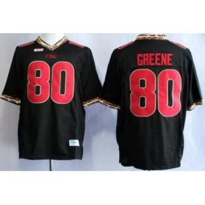 Florida State Seminoles FSU 80 Rashad Greene Black NCAA Jerseys