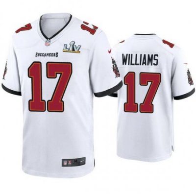 Men Doug Williams Buccaneers White Super Bowl Lv Game Jersey