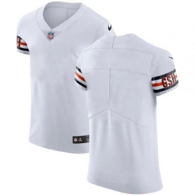 Nike Bears Blank White Mens Stitched NFL Vapor Untouchable Elite Jersey