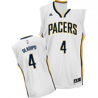 Youth Adidas Indiana Pacers 4 Victor Oladipo Swingman White Home NBA Jersey