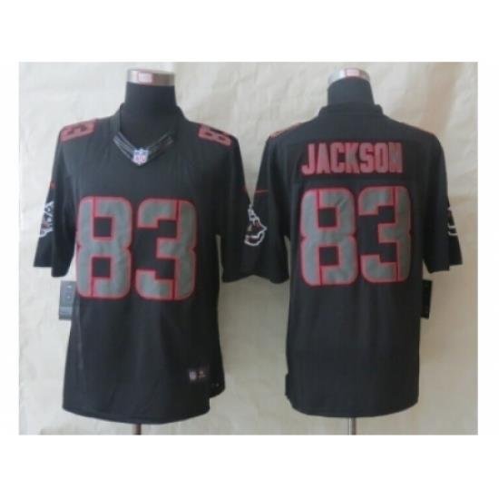 Nike Tampa Bay Buccaneers 83 Vincent Jackson Black Impact Limited NFL Jersey