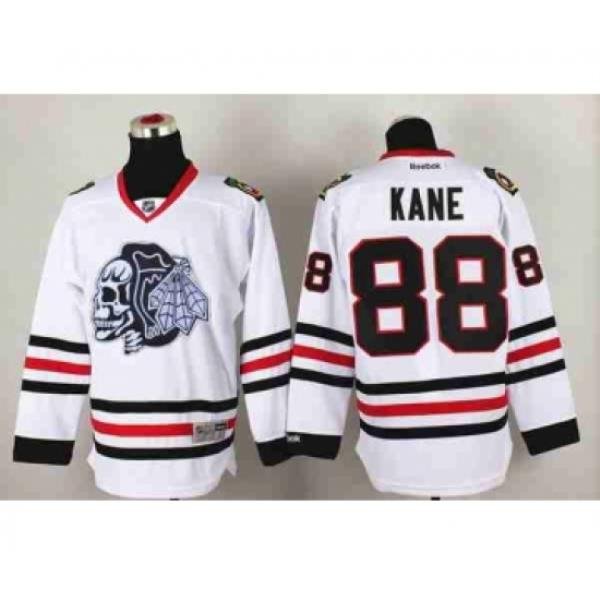 nhl jerseys chicago blackhawks #88 patrick kane white-1[the skeleton head]