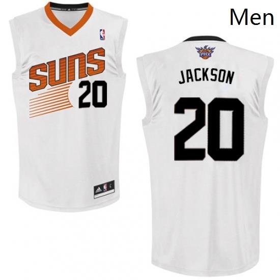 Mens Adidas Phoenix Suns 20 Josh Jackson Authentic White Home NBA Jersey