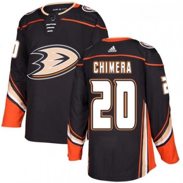 Youth Adidas Anaheim Ducks 20 Jason Chimera Authentic Black Home NHL Jersey