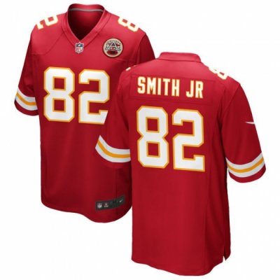 Men Kansas City Chiefs 82 Irv Smith Red Vapor Untouchable Limited Stitched Jersey