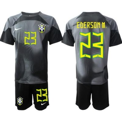 Men FIFA 2022 Brazil Soccer Jersey 007