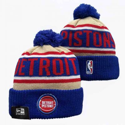 Detroit Pistons Knit Hats 008