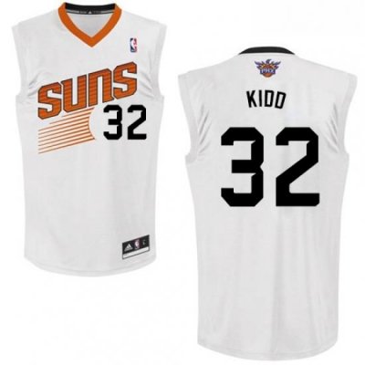 Youth Adidas Phoenix Suns 32 Jason Kidd Swingman White Home NBA Jersey