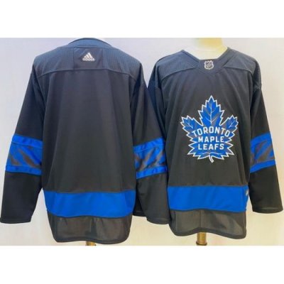 Men Toronto Maple Leafs Black Blank Alternate Premier Breakaway Reversible Stitched jersey