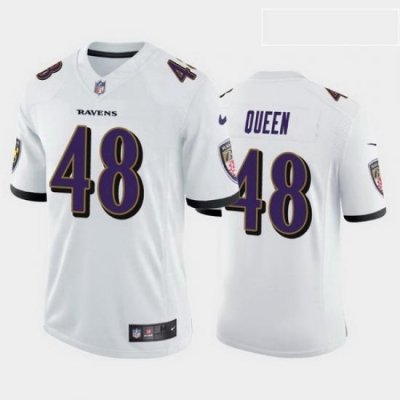 men patrick queen baltimore ravens white vapor limited jersey