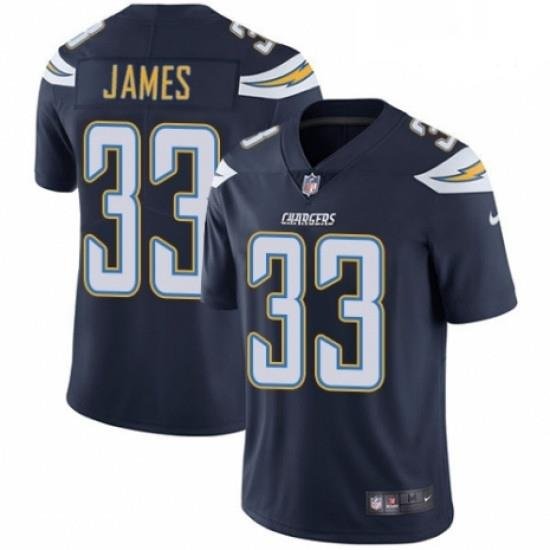 Men Nike Los Angeles Chargers 33 Derwin James Navy Blue Team Color Vapor Untouchable Limited Player NFL Jersey