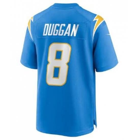 Men's Nike Max Duggan Powder Blue Los Angeles Chargers Vapor Limited Jersey